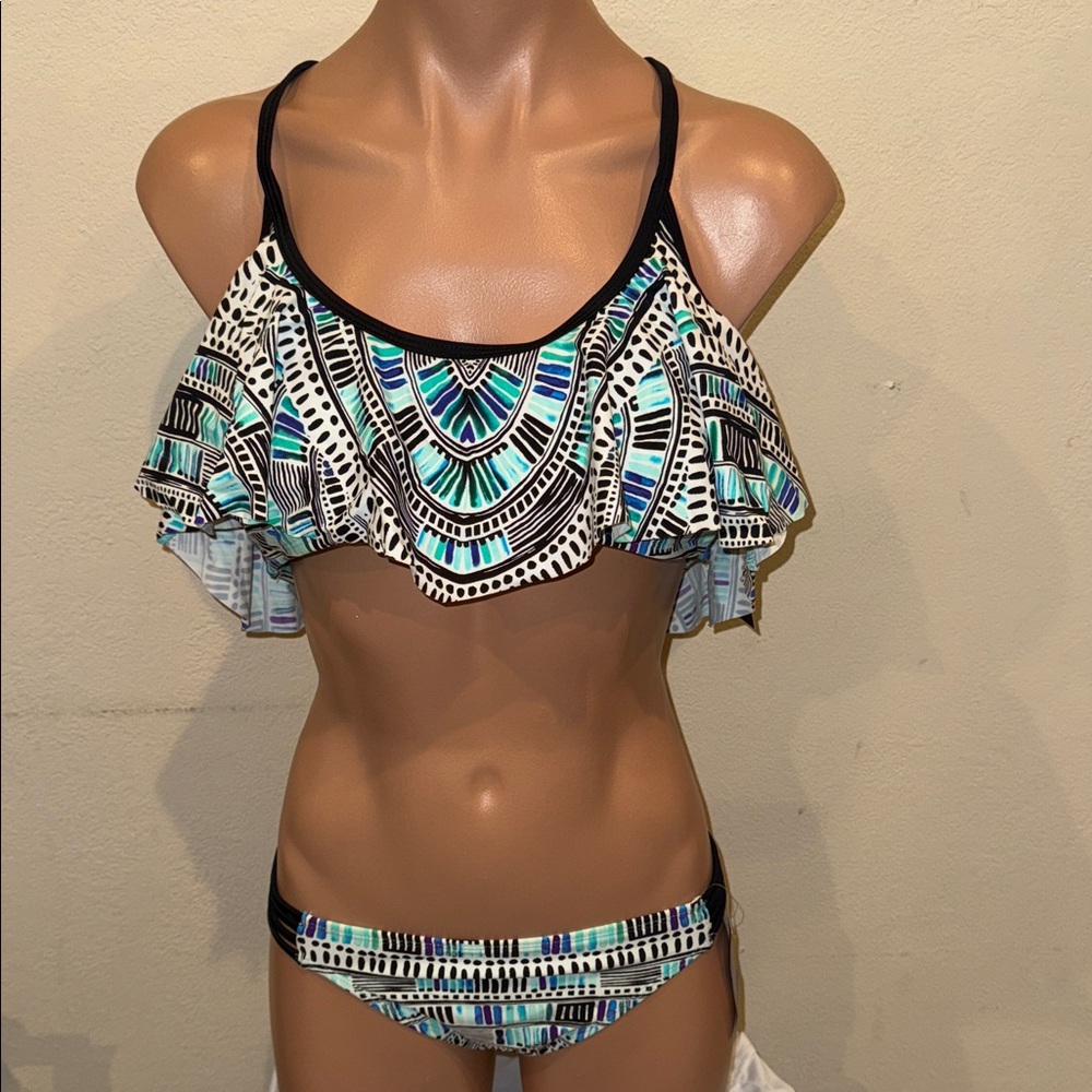 NWT California Waves bikini set size XL